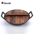 ECO friendly Cast iron wok